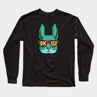 Ok Boomer Squirrel with Glasses Long Sleeve T-Shirt